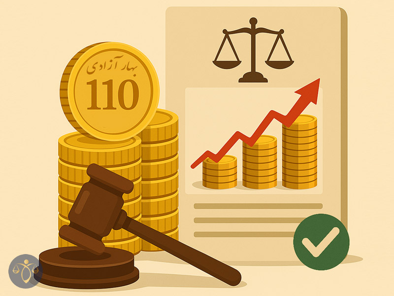 سقف ۱۱۰ سکه مهریه - شرایط و راه های وصول مازاد مهریه